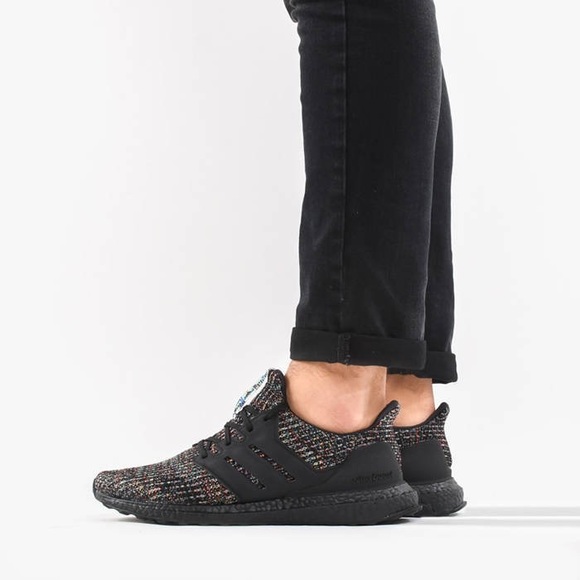 adidas Other - adidas Ultra Boost 3.0 Black Multi-Color Sz 9 Mens
